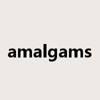 amalgams是什么意思