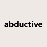 abductive是什么意思
