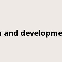 research and development costs是什么意思