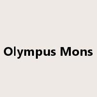 Olympus Mons是什么意思