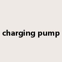 charging pump是什么意思