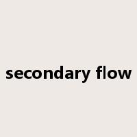 secondary flow是什么意思