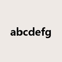 abcdefg是什么意思
