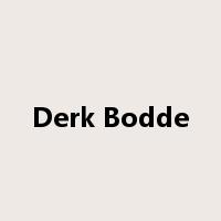 Derk Bodde是什么意思