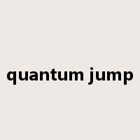 quantum jump是什么意思