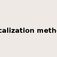 localization method是什么意思