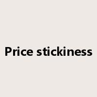 Price stickiness是什么意思