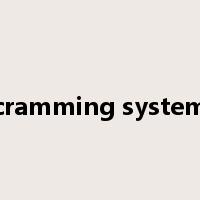 cramming system是什么意思