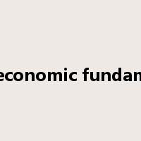 macroeconomic fundamentals是什么意思