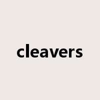 cleavers是什么意思