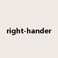 right-hander是什么意思