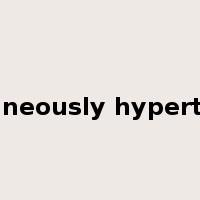 spontaneously hypertensive是什么意思