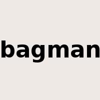 bagman是什么意思