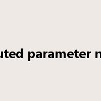 distributed parameter network是什么意思