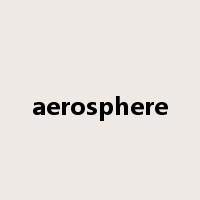 aerosphere是什么意思