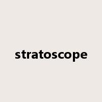 stratoscope是什么意思