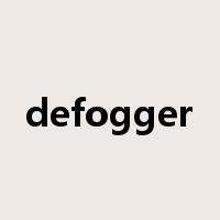defogger是什么意思