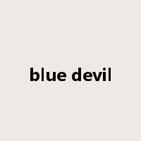 blue devil是什么意思