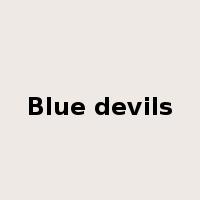 Blue devils是什么意思