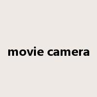 movie camera是什么意思