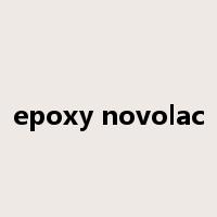 epoxy novolac是什么意思