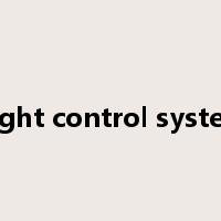 flight control system是什么意思