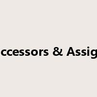 Successors & Assigns是什么意思