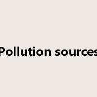 Pollution sources是什么意思