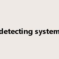 detecting system是什么意思