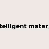 intelligent material是什么意思
