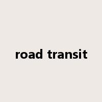 road transit是什么意思