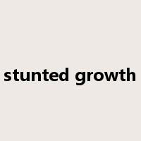 stunted growth是什么意思