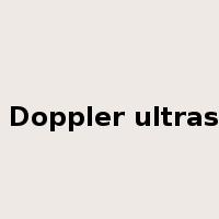 color Doppler ultrasound是什么意思