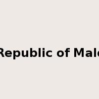 The Republic of Maldives是什么意思