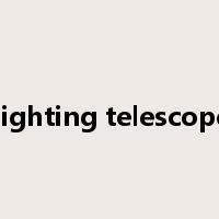 sighting telescope是什么意思