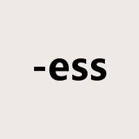-ess是什么意思