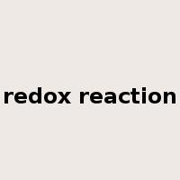redox reaction是什么意思