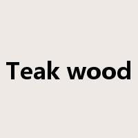 Teak wood是什么意思