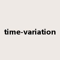 time-variation是什么意思