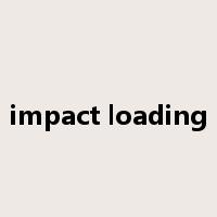impact loading是什么意思