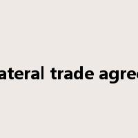 multilateral trade agreement是什么意思