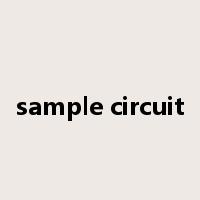 sample circuit是什么意思