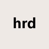hrd是什么意思