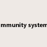 immunity system是什么意思