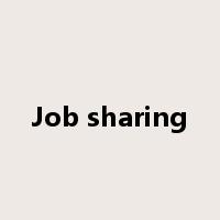 Job sharing是什么意思