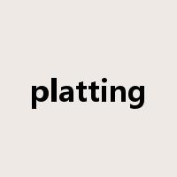 platting是什么意思