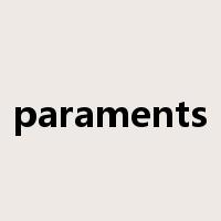 paraments是什么意思