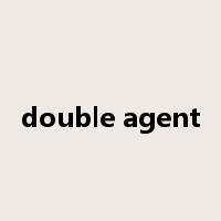 double agent是什么意思
