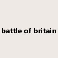 battle of britain是什么意思