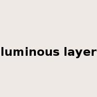 luminous layer是什么意思